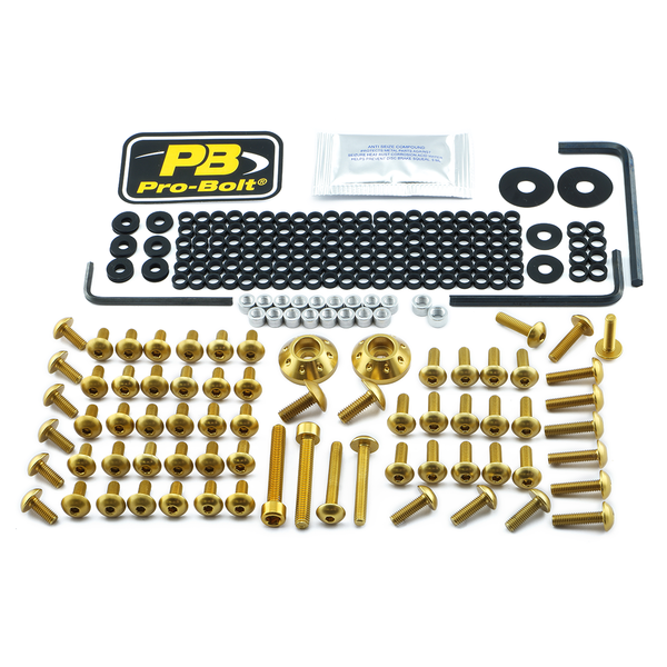 Fairing Bolt Kit For Bmw Gold, 1, nordicamoto.ro