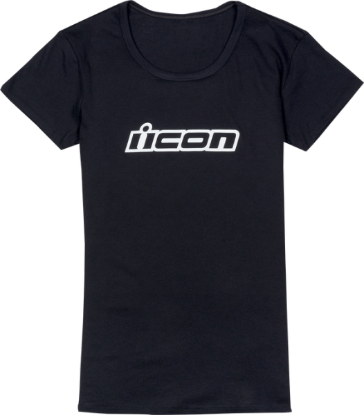 Tricou Dama Icon Clasicon Black-1