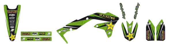 Rockstar Graphic Kits Blue, Black, 2, nordicamoto.ro