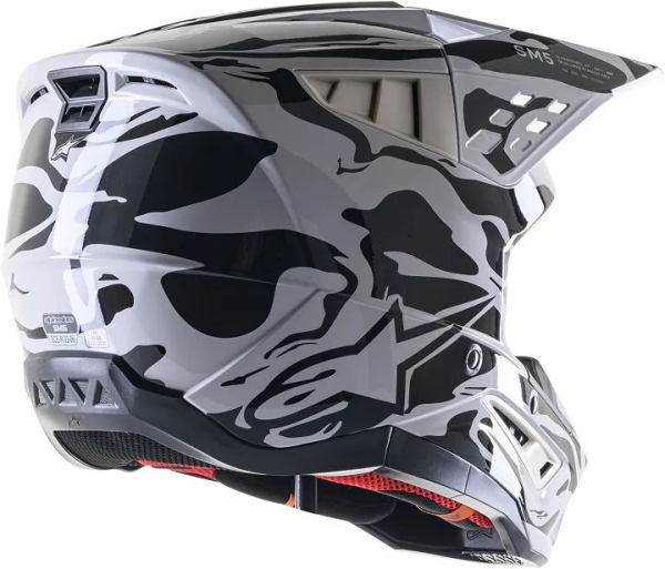 Casca Alpinestars Supertech M5 Mineral Gray-0