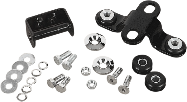Custom One-piece Gas Tank Mounting Kit Black, 1, nordicamoto.ro