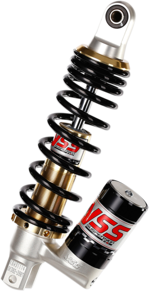 Scooter Emulsion Gas Shock Black, Gold, Silver, 2, nordicamoto.ro