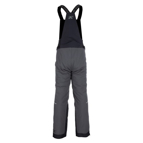 Pantaloni Snowmobil Klim Element Bib Insulated Black - Asphalt-1