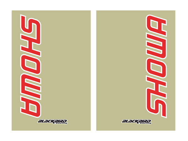Fork Stickers Red, 1, nordicamoto.ro