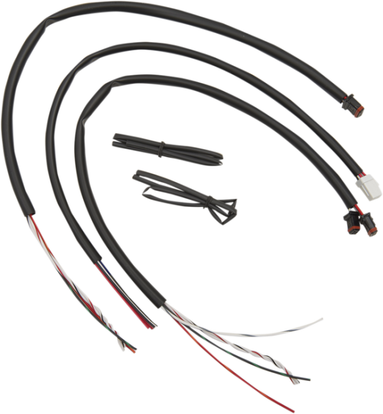 Handlebar Extension Wiring Kit Black, 1, nordicamoto.ro