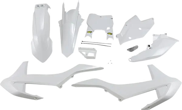 5 Piece Replica Body Kit White-0