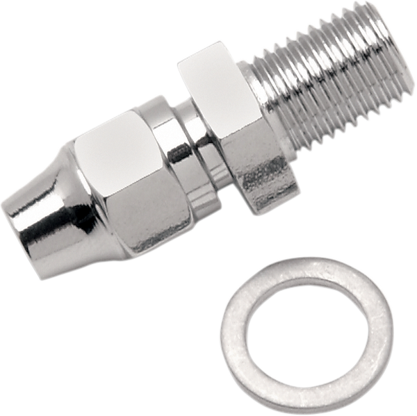 Brake Line Fitting Chrome, 1, nordicamoto.ro