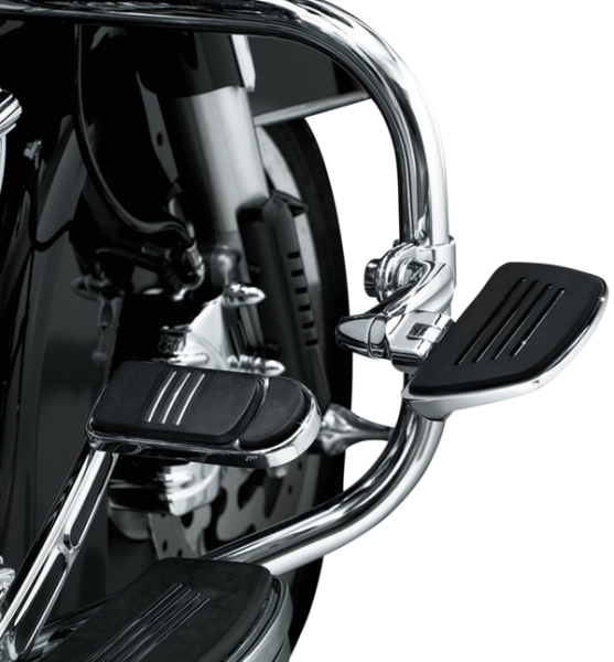 Longhorn Offset Footpeg Mounts Chrome, Polished, 1, nordicamoto.ro