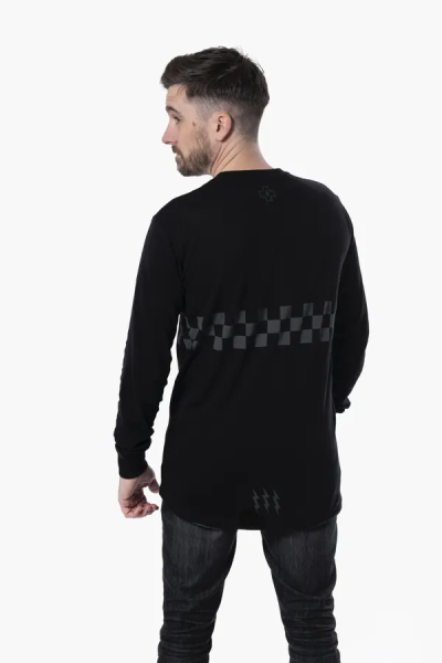 Tricou MTB Muc-OFF Moto Mesh Long Sleeve Black-6