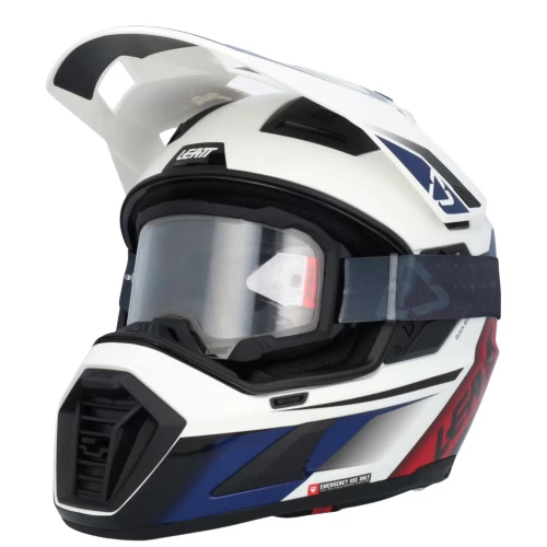 Cască Adventure Leatt ADV 8.5 Kit Royal Albastru/ Rosu, 3, nordicamoto.ro