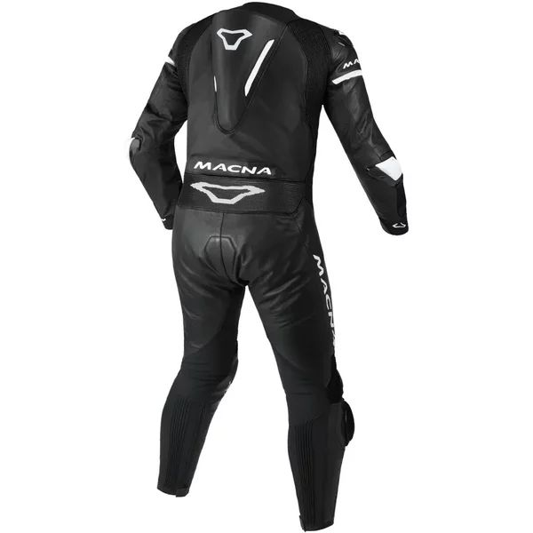 Combinezon de piele race 1 piesa MACNA MIZURO 54 Alb/Albastru/Rosu, 8, nordicamoto.ro