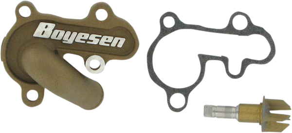 Supercooler Water Pump Cover And Impeller Kit Magnesium, Powder-coated, 1, nordicamoto.ro
