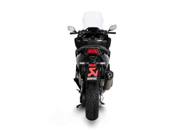 Slip-on Line Muffler Scooter Titanium Look -2