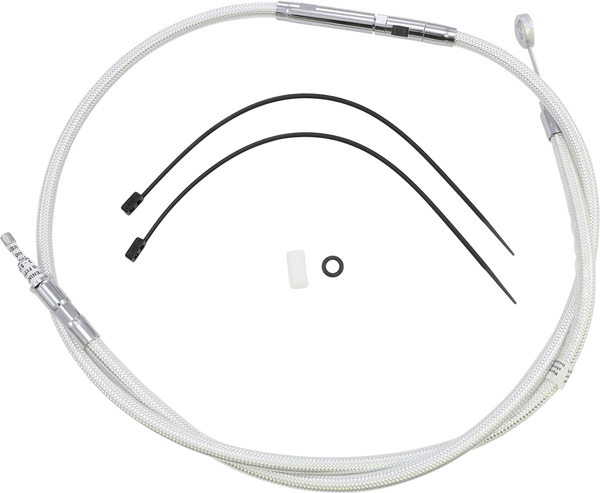 High-efficiency Braided Sterling Chromite Ii® Clutch Cable Silver, 1, nordicamoto.ro