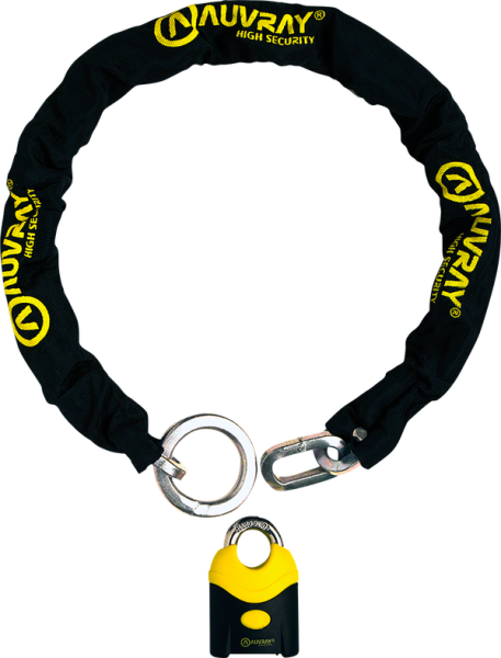 Chain Lock K Block Black, Yellow, 2, nordicamoto.ro