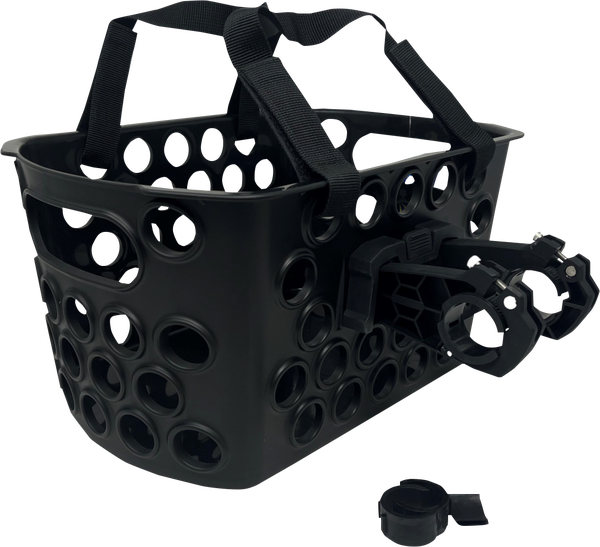 Bessie Front Basket Black, 2, nordicamoto.ro