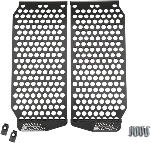 MOOSE RACING Radiator Guards Black 