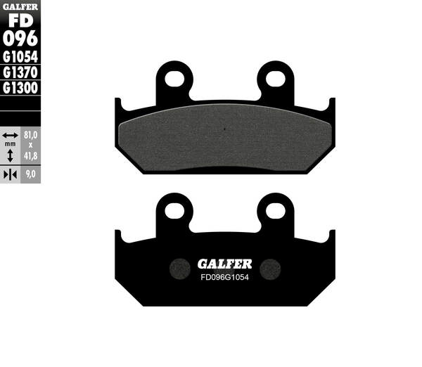 Semi-metallic Brake Pads, 2, nordicamoto.ro