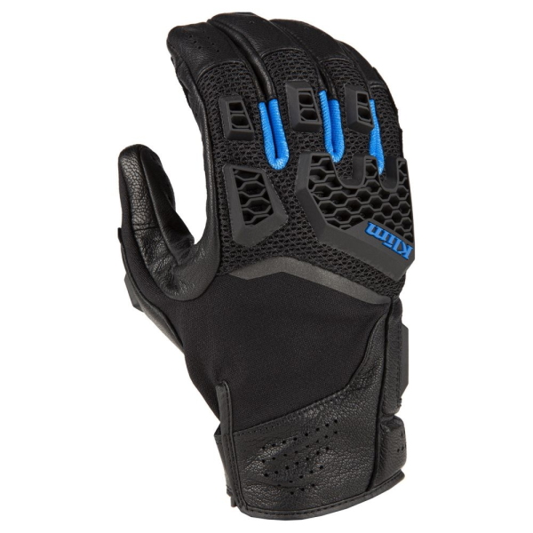 Baja S4 Glove Black - Kinetik Blue