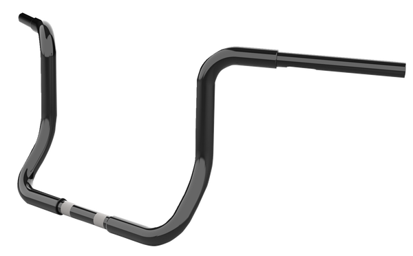 Twin Round Handlebar Black, 1, nordicamoto.ro