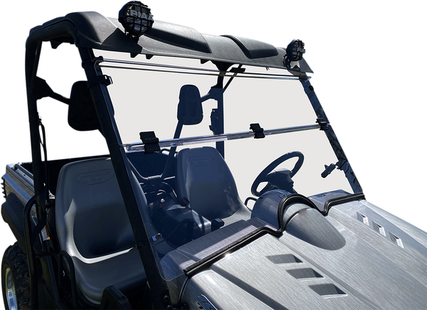Deluxe Full Folding Windshield Clear -3