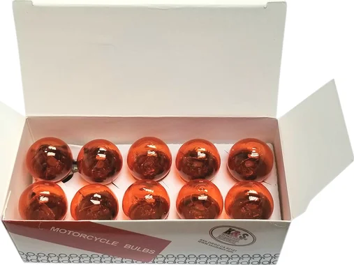 10 Pack Replacement Bulbs For Marker Lights Amber, 1, nordicamoto.ro