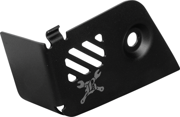 Slash Cut Rear Brake Reservoir Cover Black, 1, nordicamoto.ro