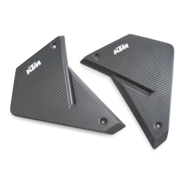 Radiator spoiler set