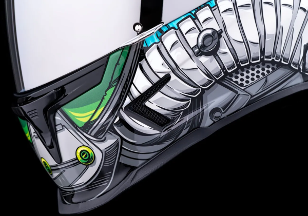 Casca Icon Airframe Pro Outbreak Green/Blue-12