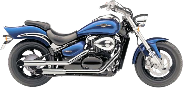 Classic Exhaust System Chrome, 1, nordicamoto.ro