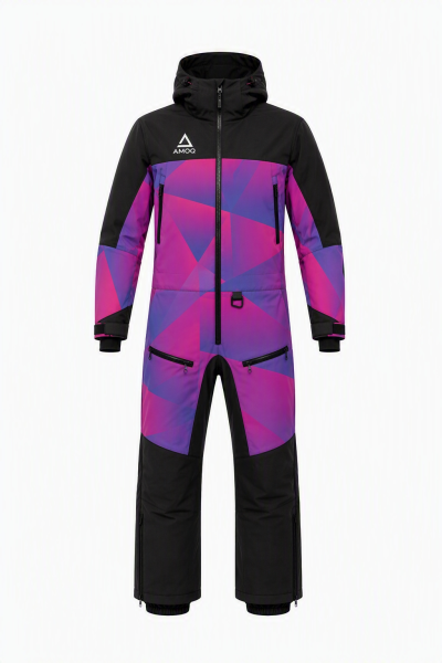 AMOQ Concept W's Monosuit Insulated Black/Pink/Violet, M, 1, nordicamoto.ro