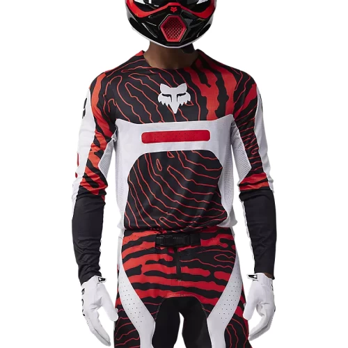 Tricou Fox Flexair Impression Alb XXL, 4, nordicamoto.ro