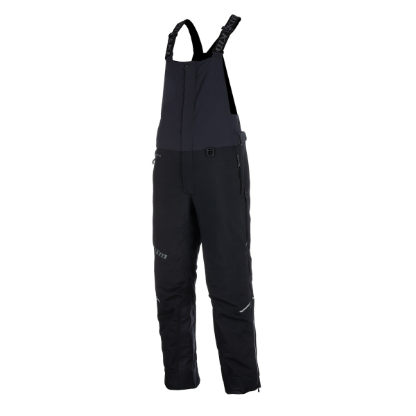 Pantaloni Snowmobil Klim Element Bib Insulated Asphalt - Black-11