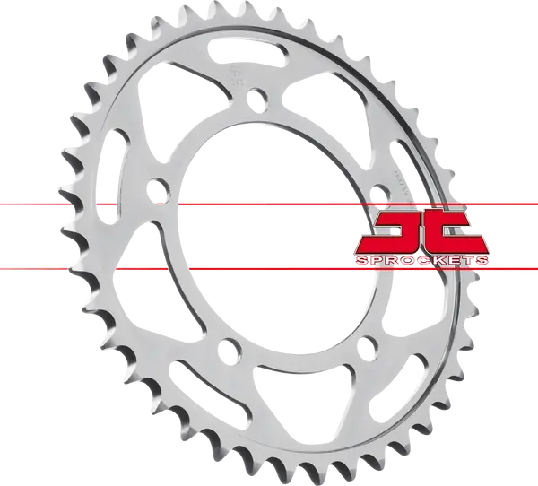 JT SPROCKETS Steel Rear Sprocket Natural -0