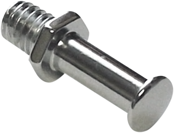Chrome Kicker Spring Stud Chrome, 1, nordicamoto.ro