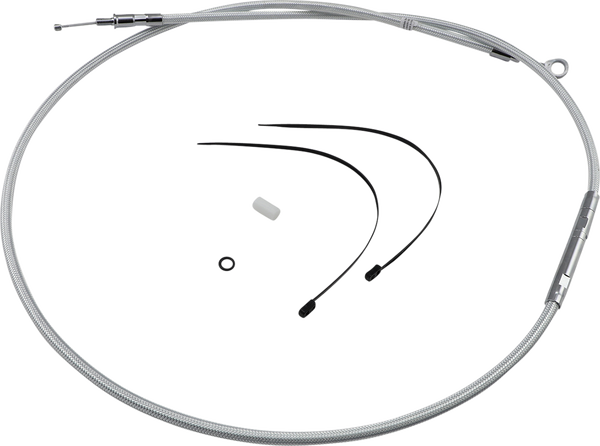 High-efficiency Braided Sterling Chromite Ii® Clutch Cable Silver, 2, nordicamoto.ro