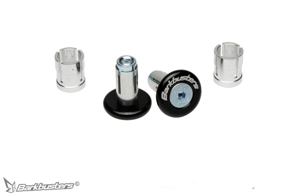 Bar End Plug Black, 1, nordicamoto.ro