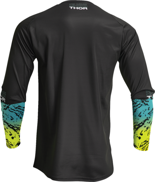 Tricou Thor Sector Atlas Black/Teal-0