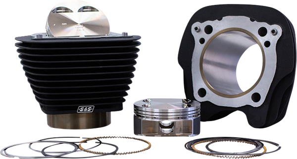 Big Bore Cylinder & Piston Kit Black, 3, nordicamoto.ro