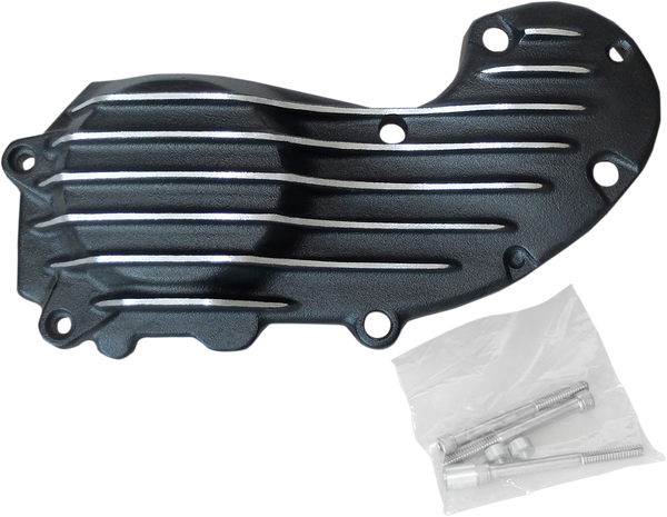 Ribsters Cam Cover Black, Matte, Aluminum, Die-cast, 1, nordicamoto.ro