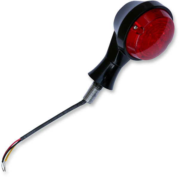 Turn Signals Universal Stem Mount Red Led Red, 1, nordicamoto.ro