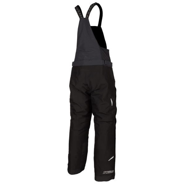 Pantaloni Snowmobil Klim Klimate Bib Black/Metallic Silver Insulated-0