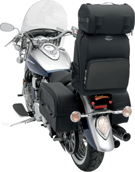 S2600 Deluxe Sissy Bar Bag Black, 1, nordicamoto.ro