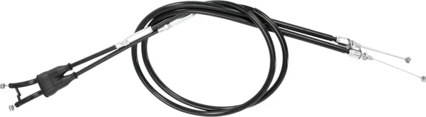 Cablu de accelerație din vinil negru, model standard negru, 1, nordicamoto.ro