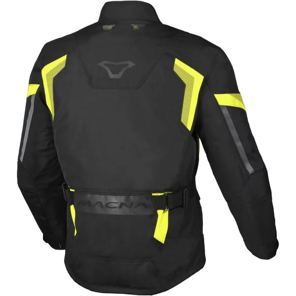 Geaca textil impermeabila MACNA VAULTURE S Negru/Rosu, 6, nordicamoto.ro