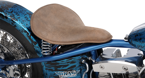 Large Low-profile Spring Solo Seat Brown, 1, nordicamoto.ro
