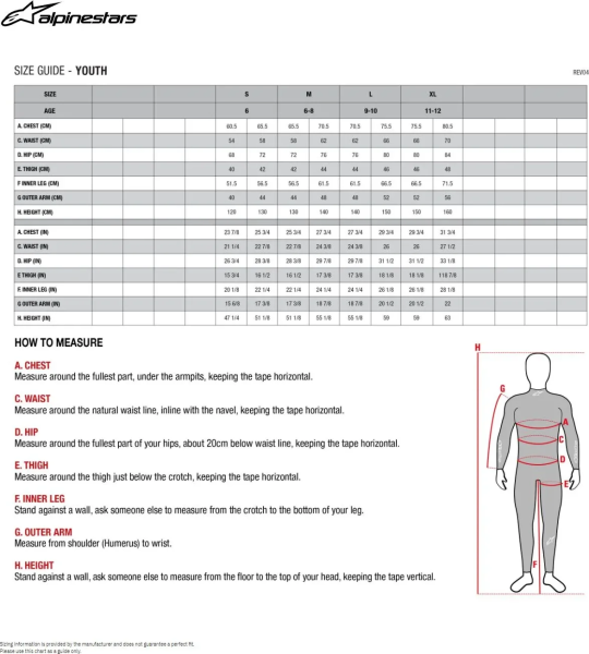 Protectie Gat Copii Alpinestars Black/White-0