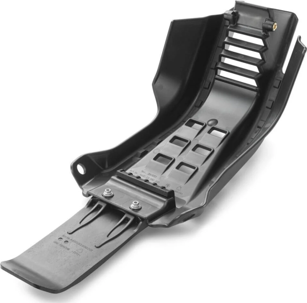 Skid plate with linkage protection