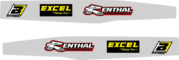 Swingarm Sticker Gasgas 2021 Black, Gray, 1, nordicamoto.ro