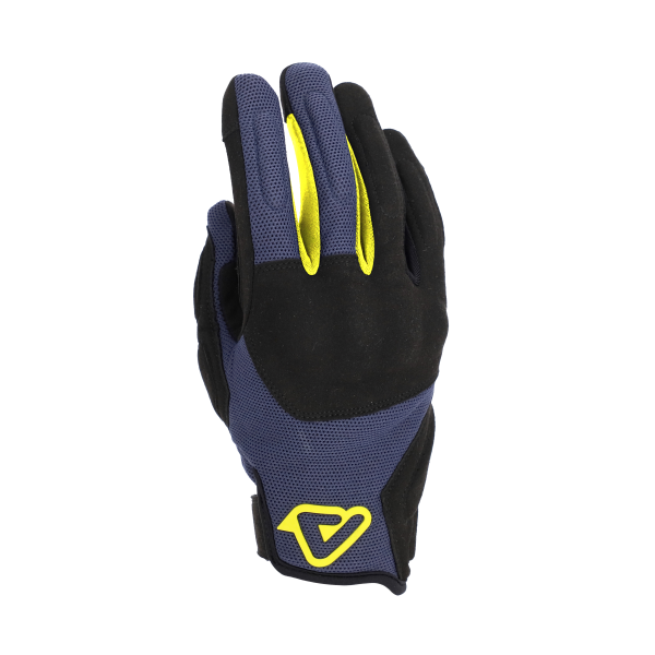Manusi Moto Acerbis CE Pyramid Negru/Albastru XS, 14, nordicamoto.ro